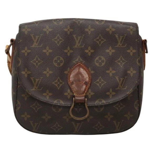 LOUIS VUITTON Monogram Saint Cloud GM Shoulder Bag LV Auth - Picture 2 of 16